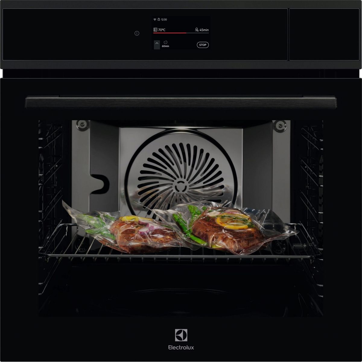 Four encastrable fonction vapeur EOA9S3XH - Chaleur tournante - Combiné vapeur - Hydrolyse - Porte froide - Cuisson Sous-vide couleur unique, ELECTROLUX
