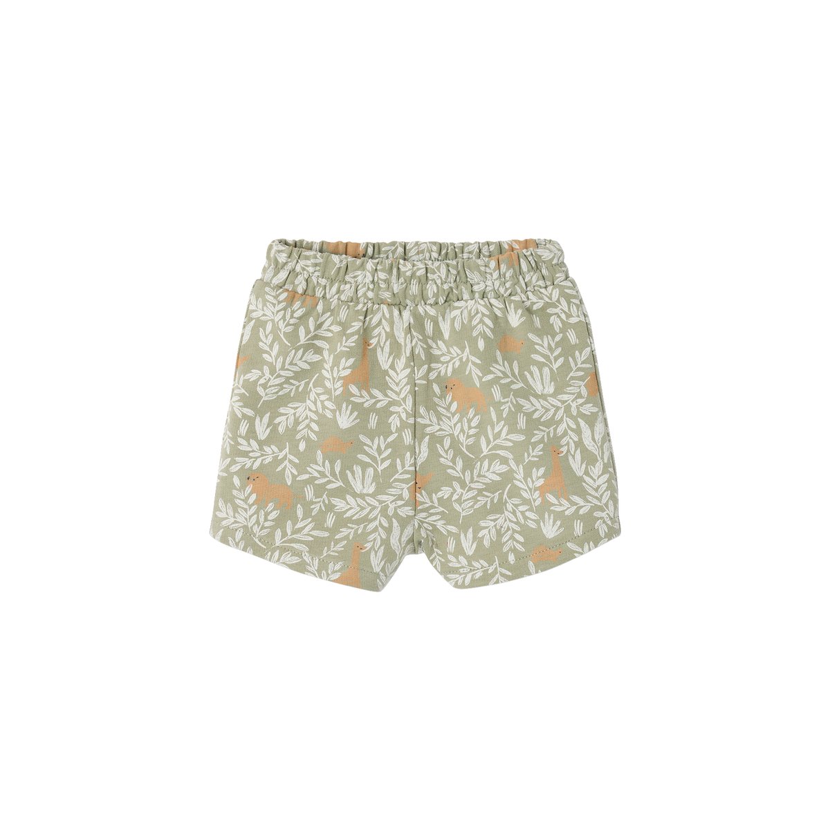 Lot de 2 Shorts naissance en molleton léger argile, VERTBAUDET