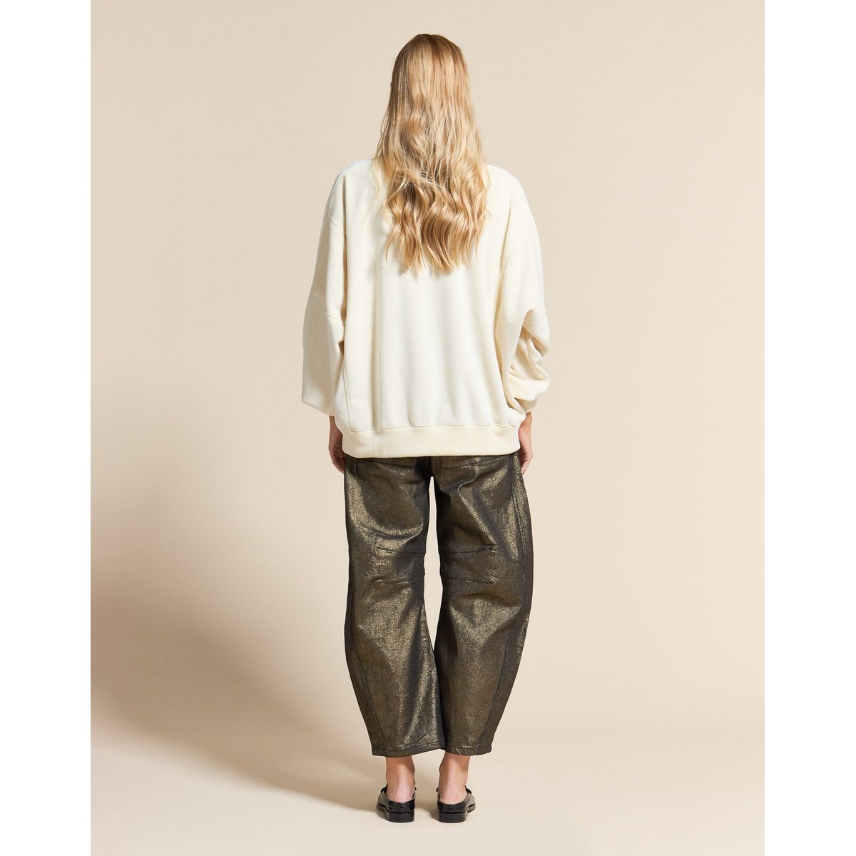 PANTALON BALOON NOLITA noir, PULLIN