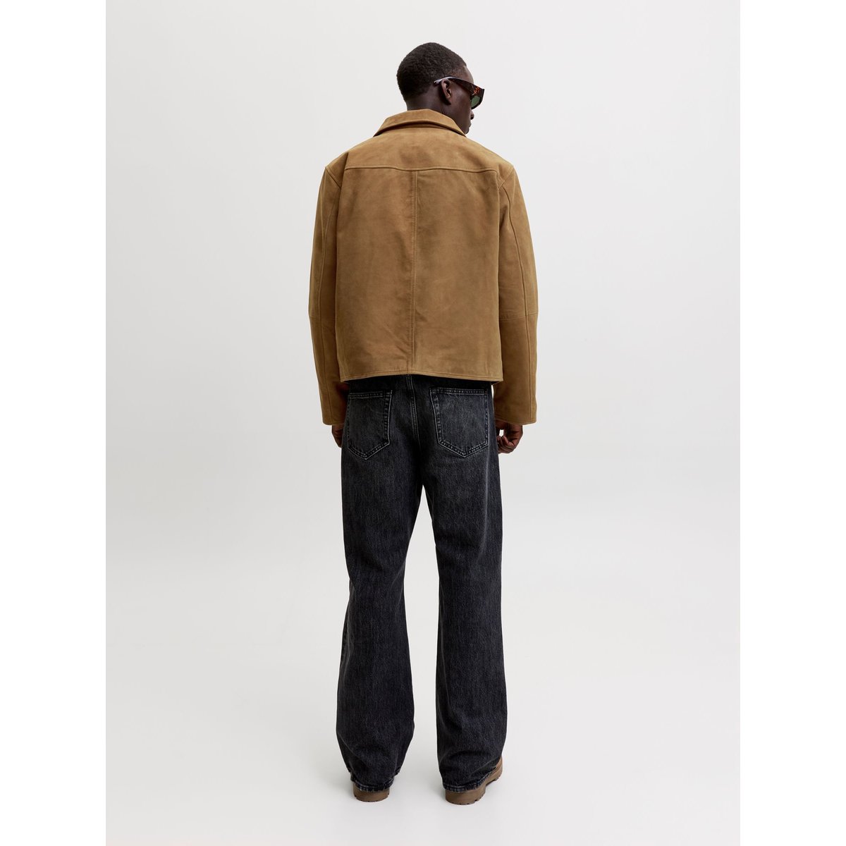 Veste En Daim cognac, JACK & JONES