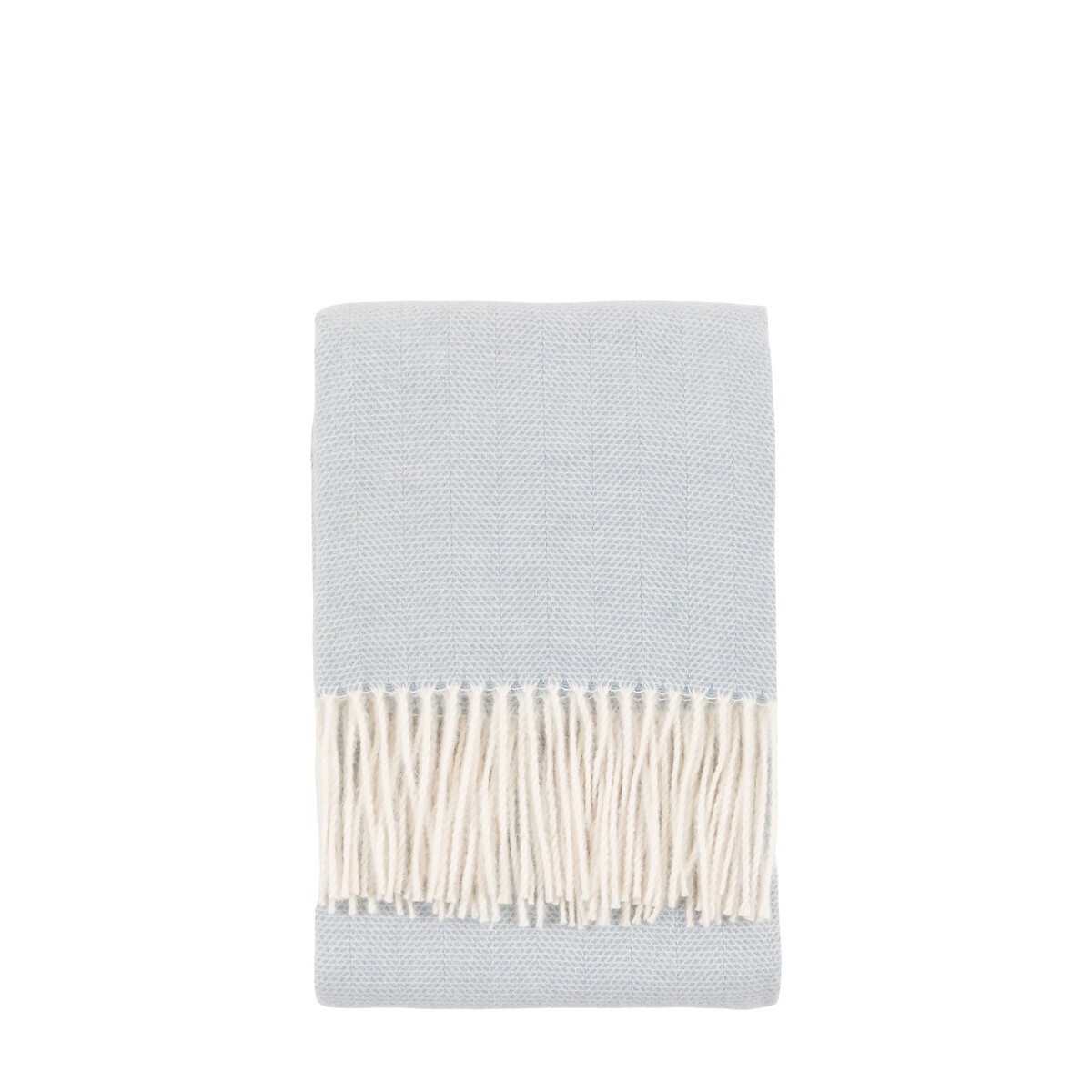 Caspian Herringbone Throw blue, ÉDITÉ