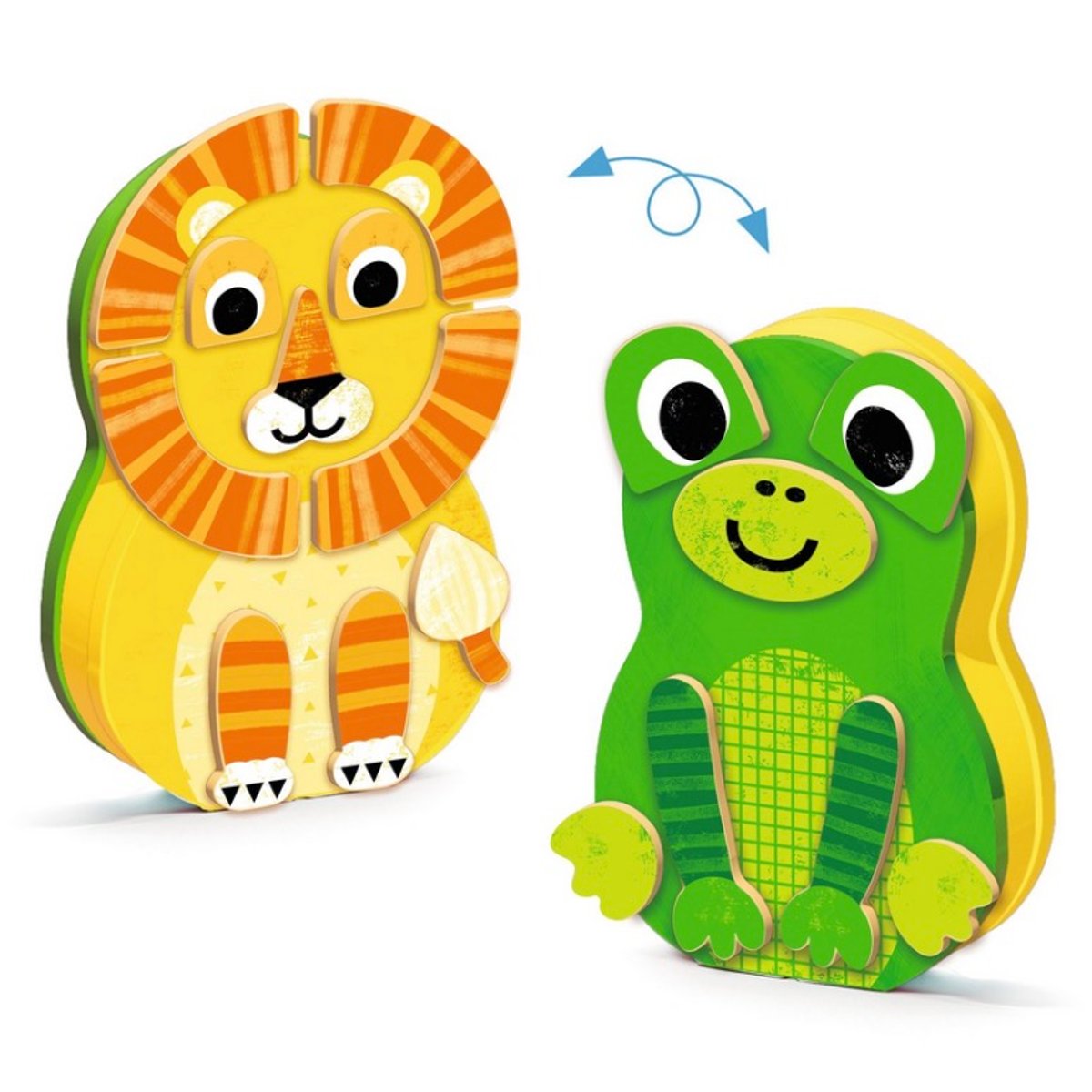 Inzebox Animals boite magnetique multicolore, DJECO