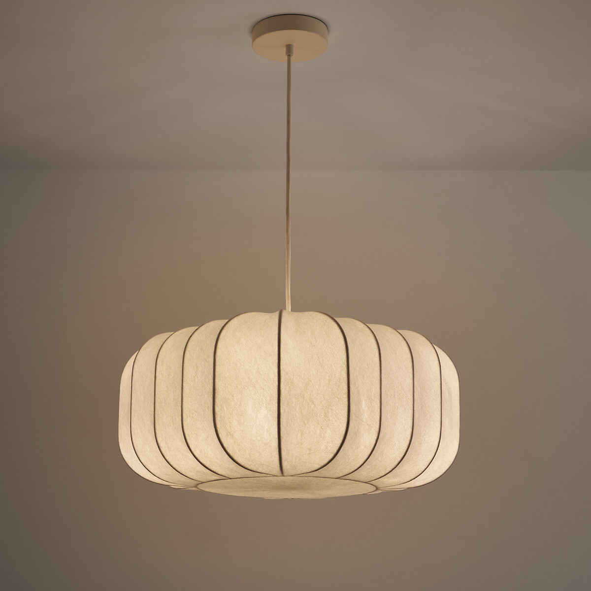 Lámpara de techo 45 x 23 cm, Palupo blanco, LA REDOUTE INTERIEURS