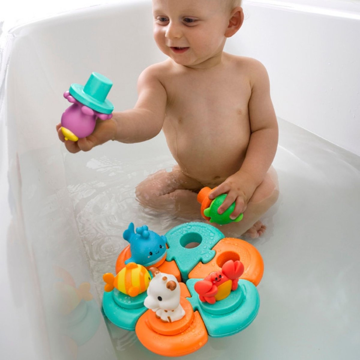 Puzzle de bain multicolore, SOPHIE LA GIRAFE