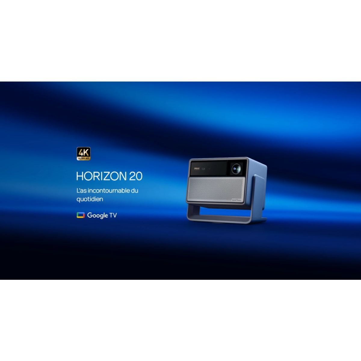 Vidéoprojecteur home cinéma Horizon 20 4K Ultra HD gris, XGIMI