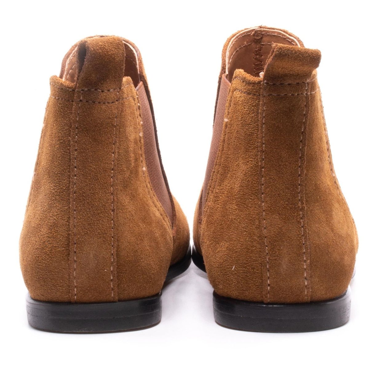 Boni Gildas - bottines en daim beige foncé, BONI&SIDONIE