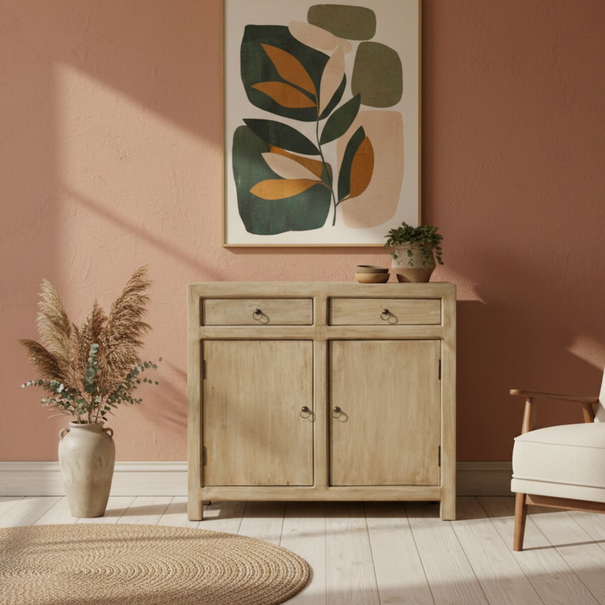 Boden Mango Wood Sideboard light wood, ÉDITÉ