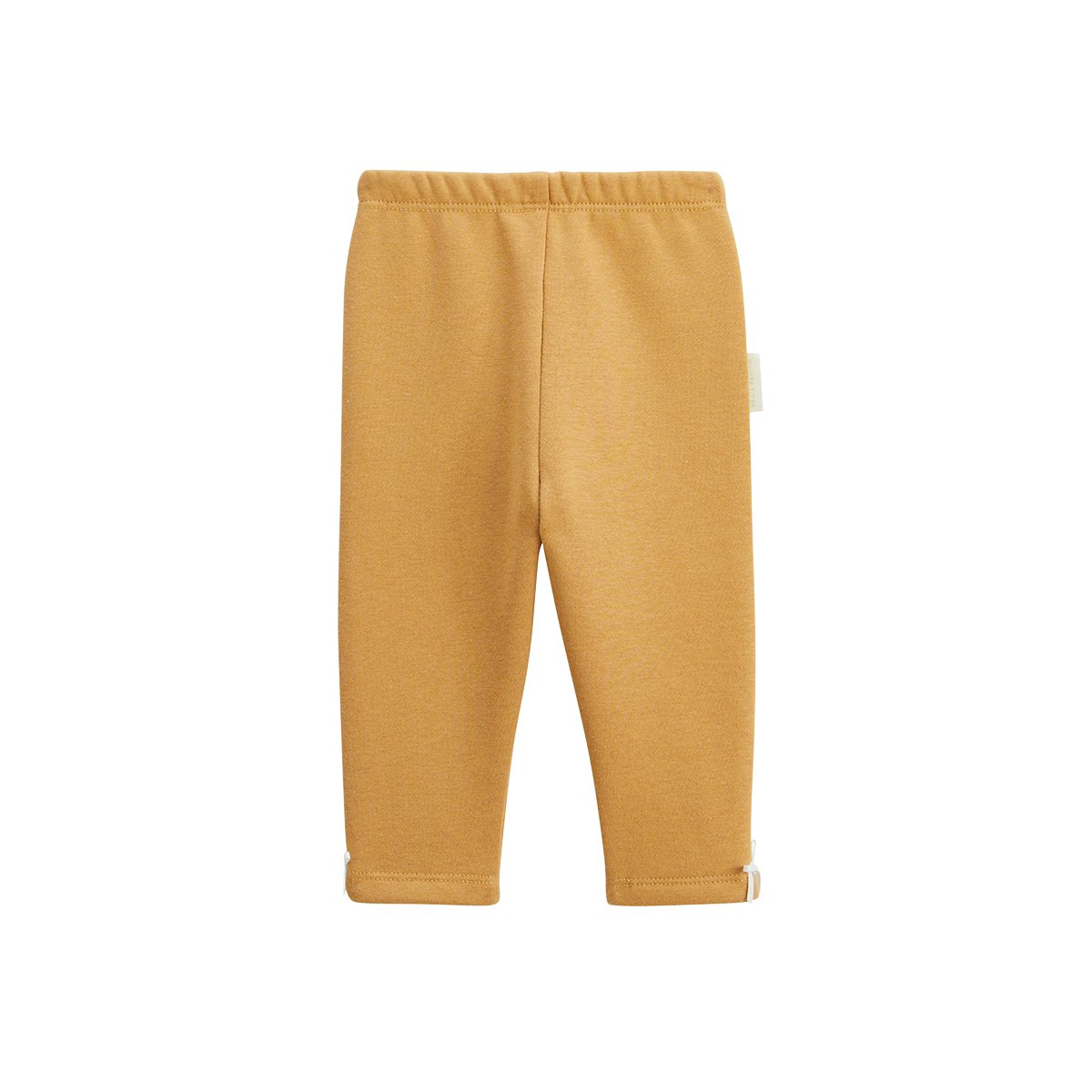Ensemble bébé robe et legging en molleton Emilie ocre, PETIT BEGUIN