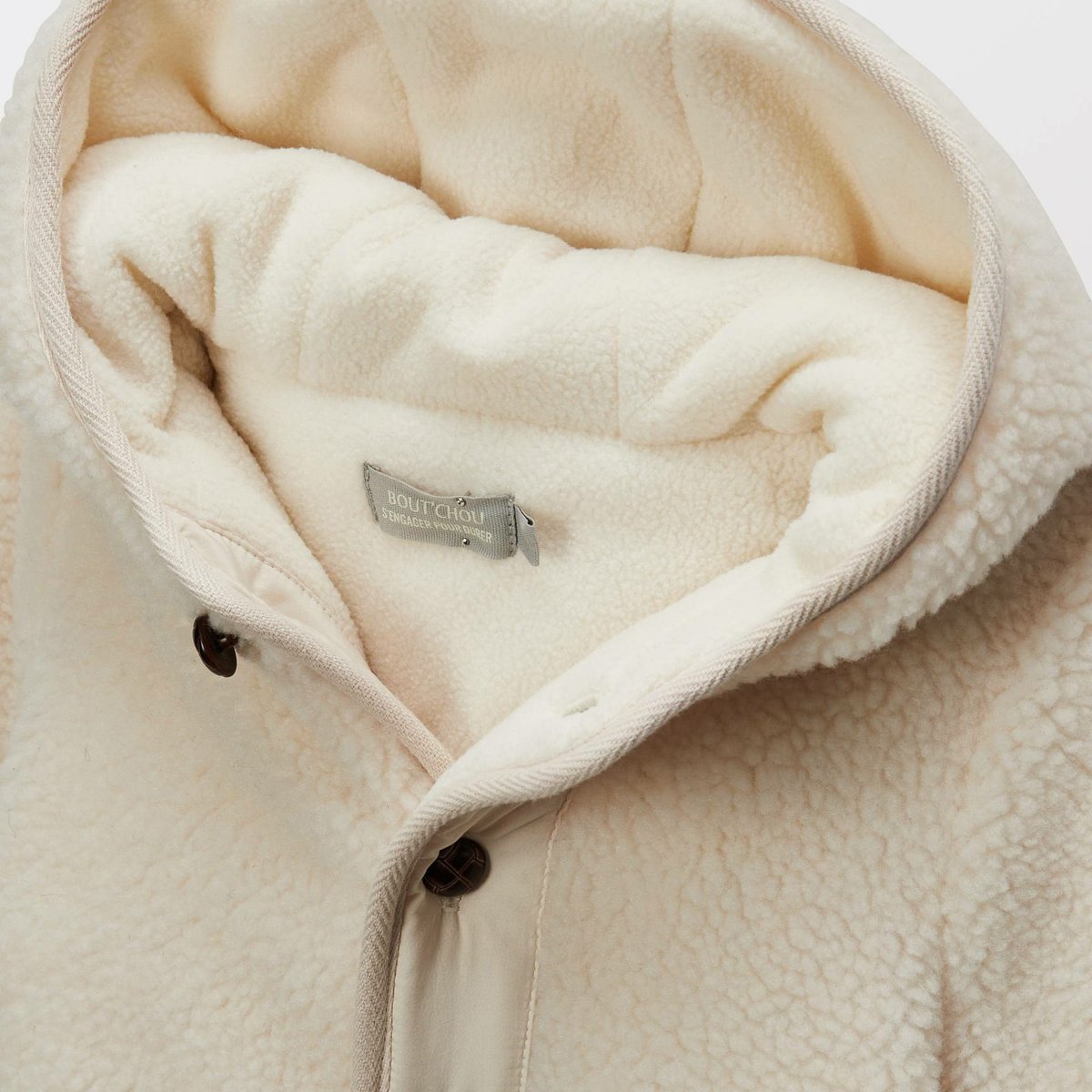 Combinaison pilote en sherpa naturel, BOUT'CHOU