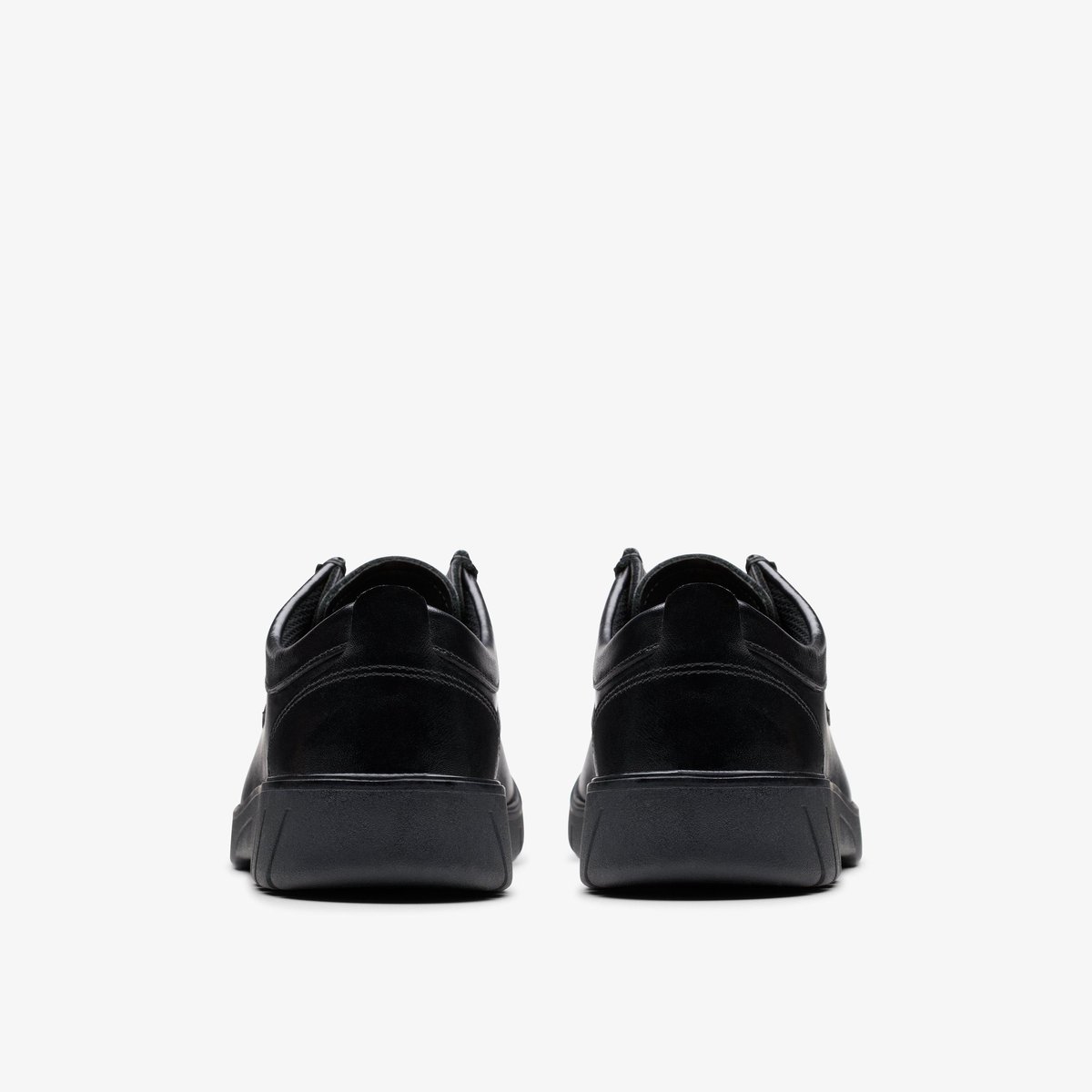 Derbies Cuir Coupe Large BRANCH LOW Y noir, CLARKS