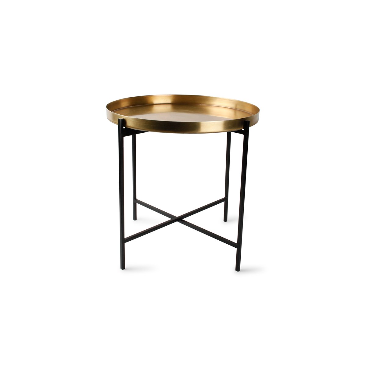 Lot de 2 Table PATIO or, SP COLLECTION