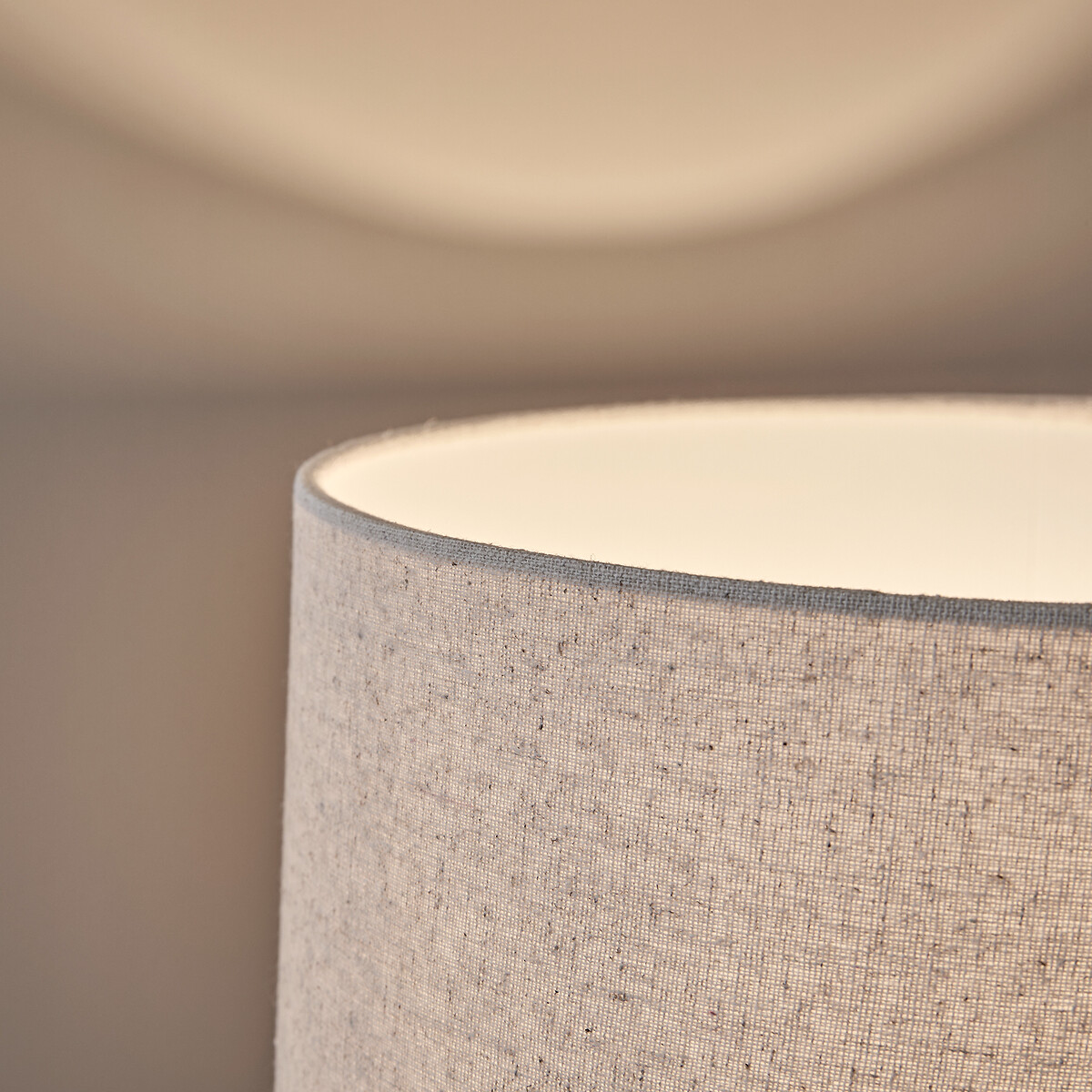 Lampada in rovere tinta noce e lino, Nestwood noce, AM.PM