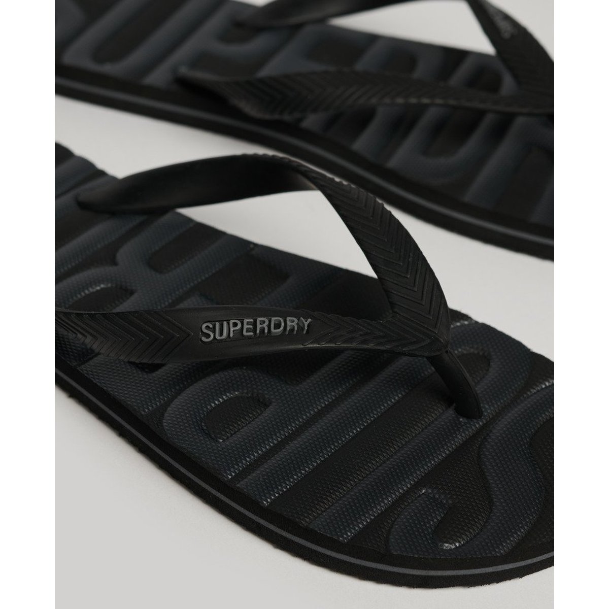 Tongs Vintage noir tonal, SUPERDRY