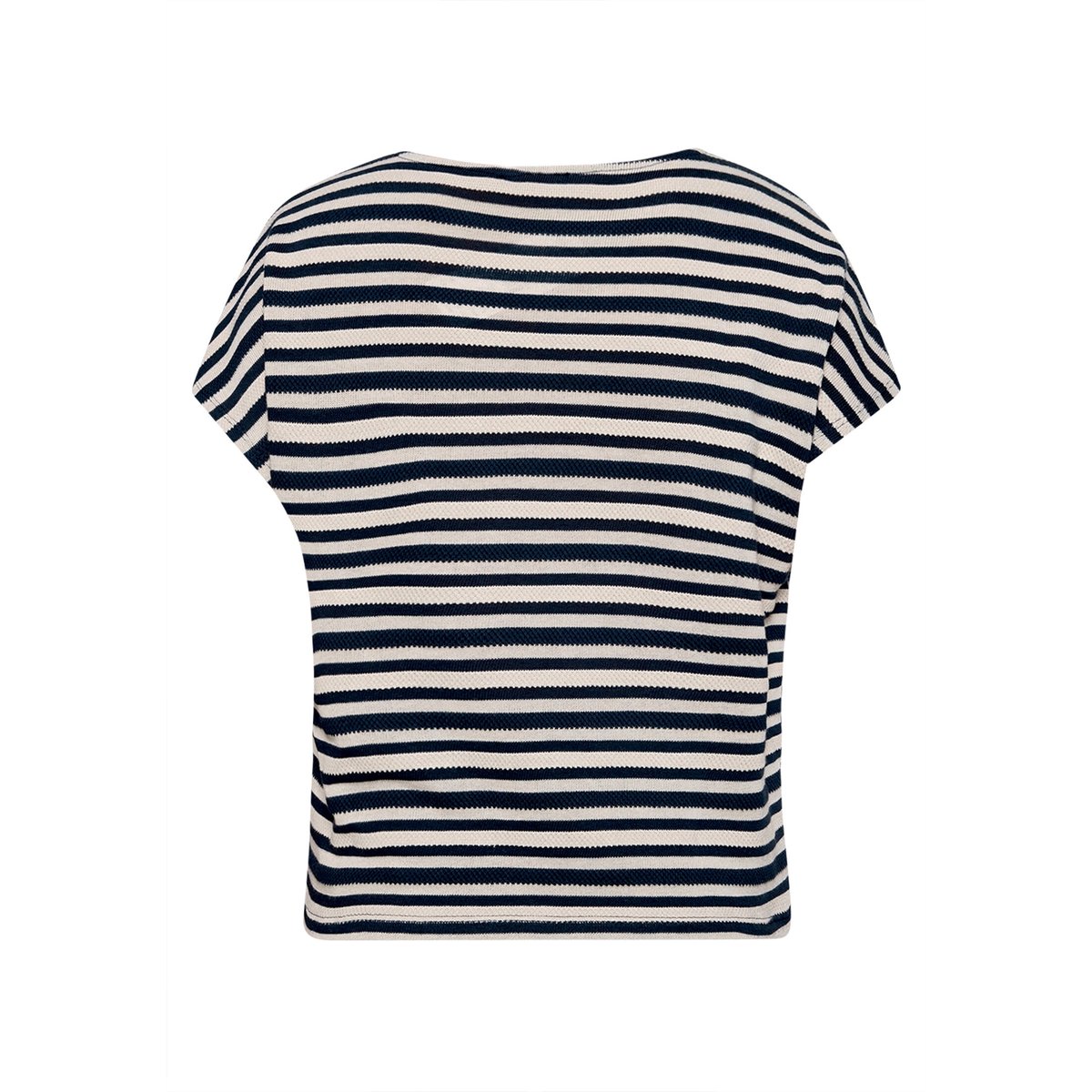 T-shirt à rayures à encolure bateau dark blue/nature, BETTY BARCLAY
