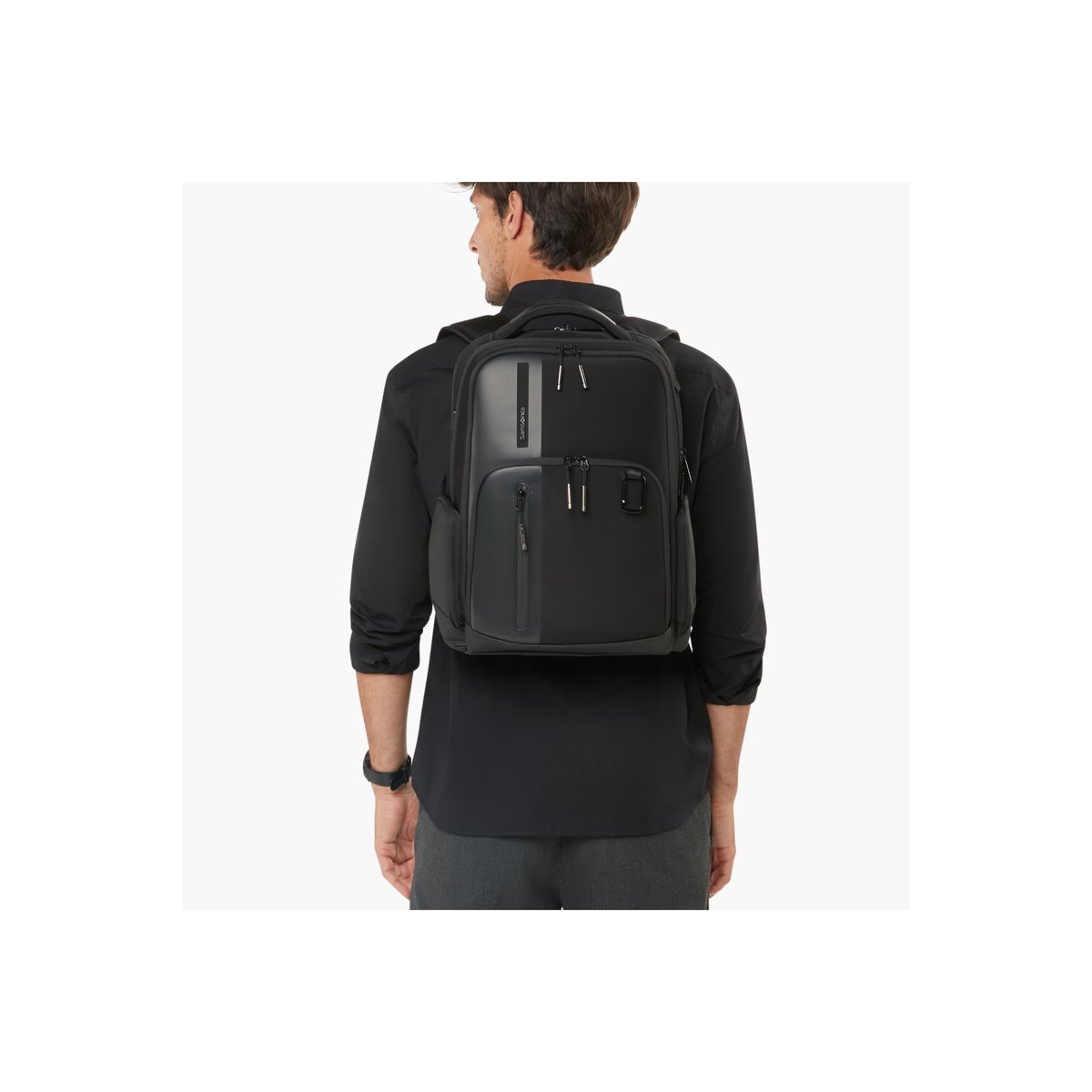 Biz2go sac à dos ordinateur black, SAMSONITE