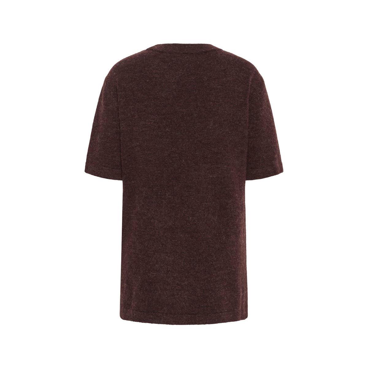 Pullover tricoté marron fudge melange, KAFFE CURVE