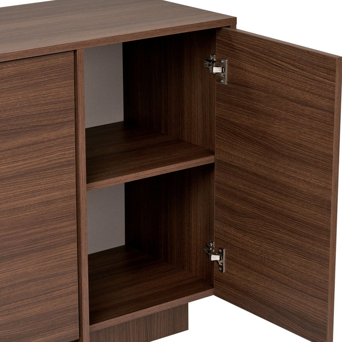 Buffet 4 portes en bois L180cm- HOPA bois foncé, DRAWER