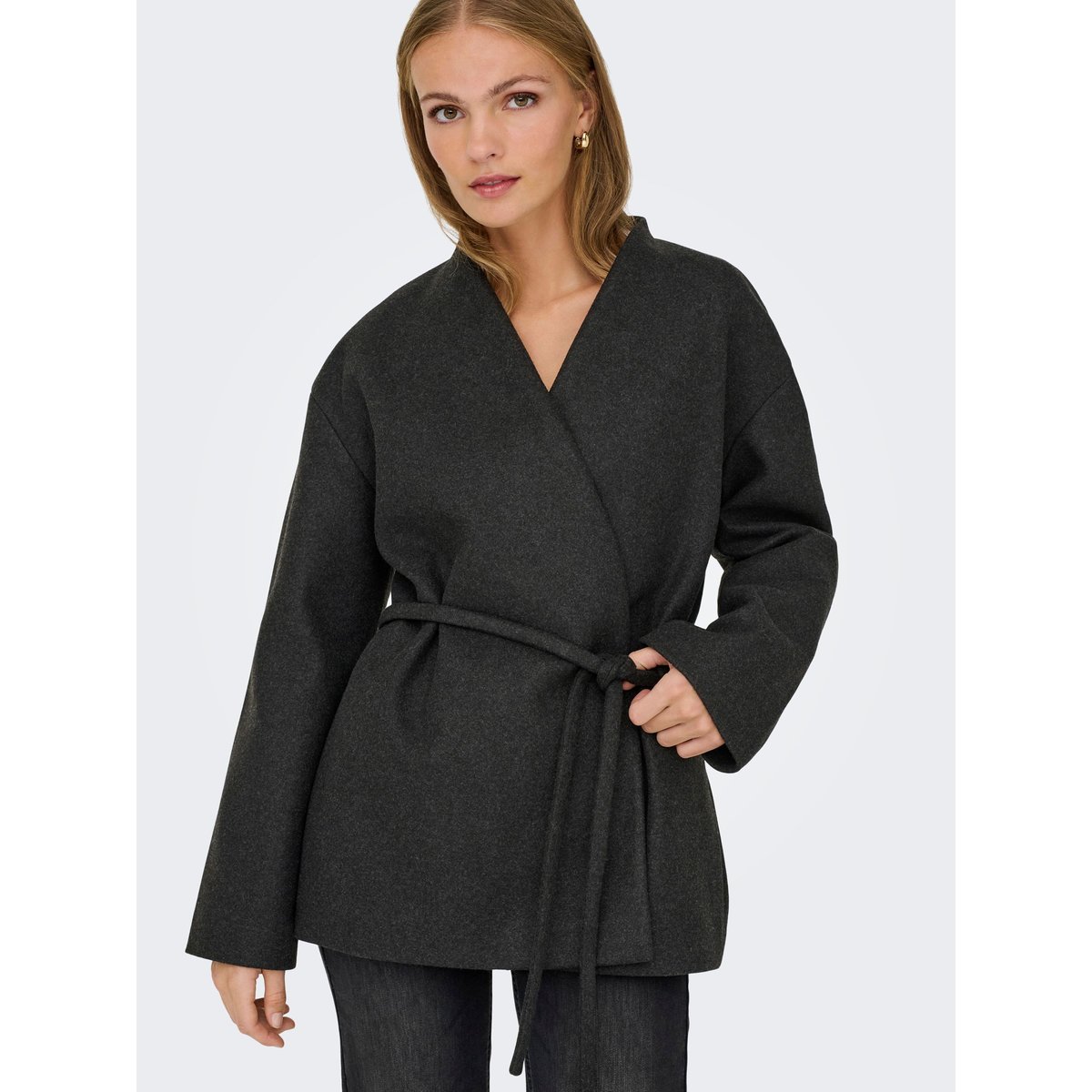 Veste dark grey melange, ONLY