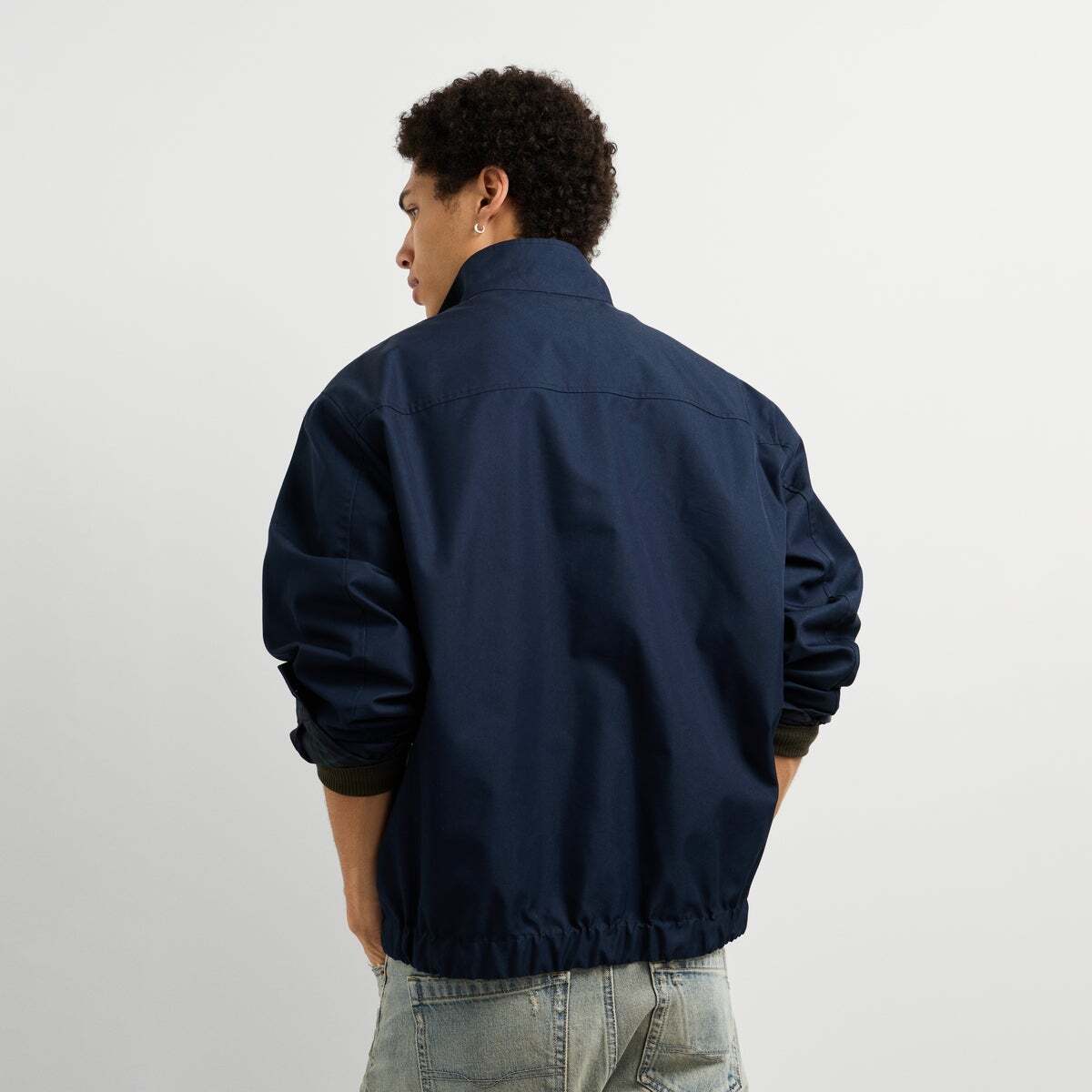 Veste Harrington Réversible Coupe Regular bleu dulwich, PEPE JEANS