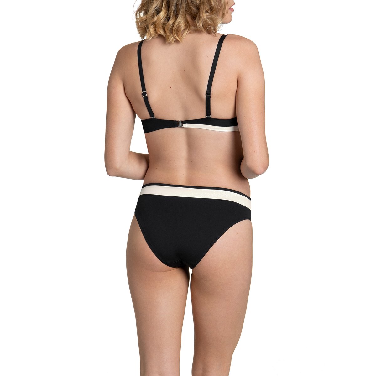 Haut maillot de bain push-up Guaraja noir noir, LISCA