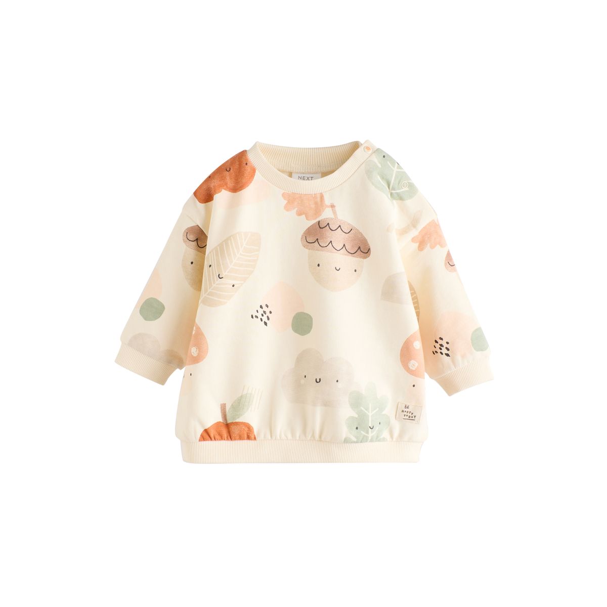 Ensemble sweat et legging bébé orange automnal, NEXT