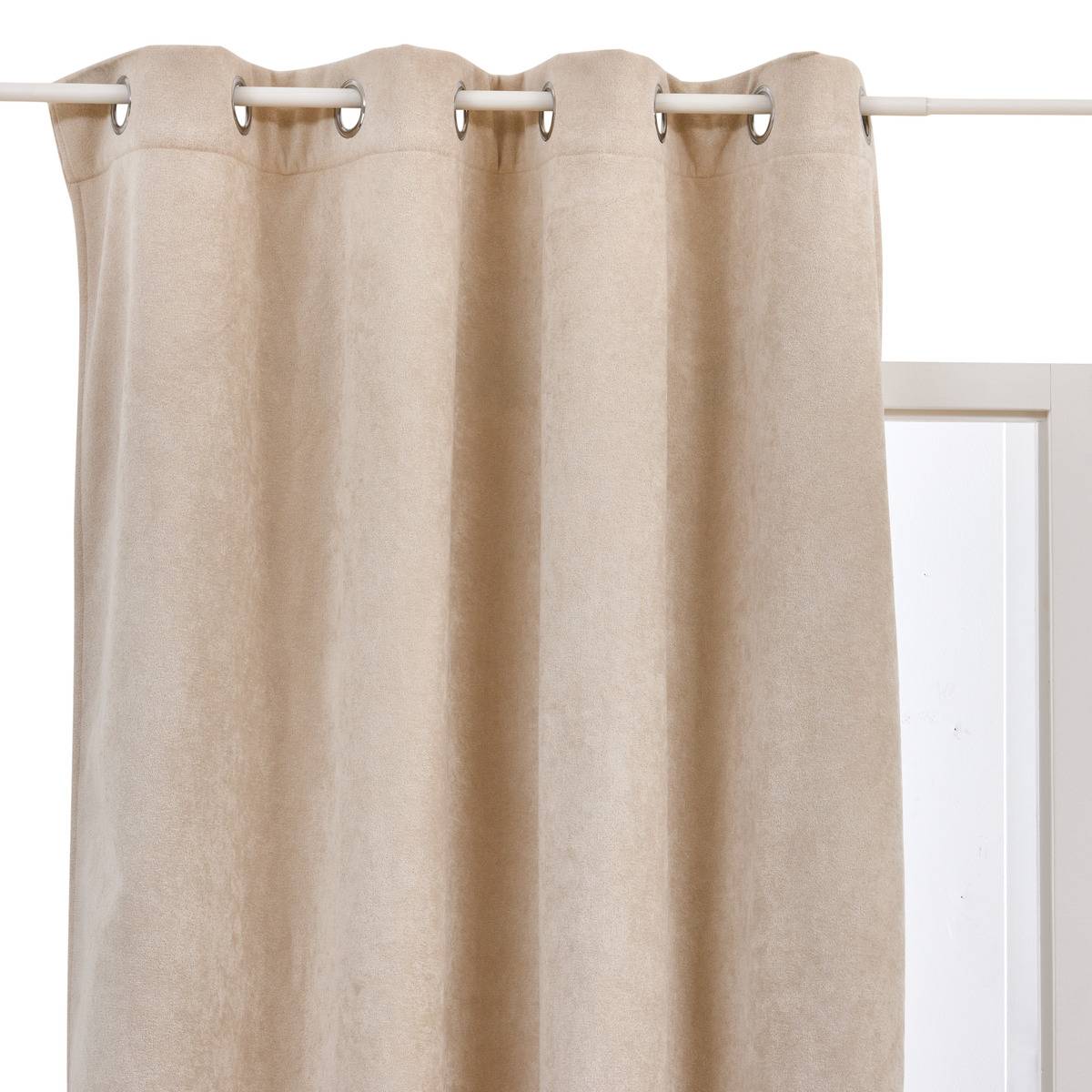 Rideau isolant AUTOMNE beige lin, ATMOSPHERA
