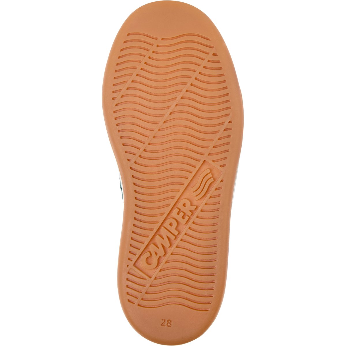 Baskets Cuir BY MOOMIN vert moyen, CAMPER