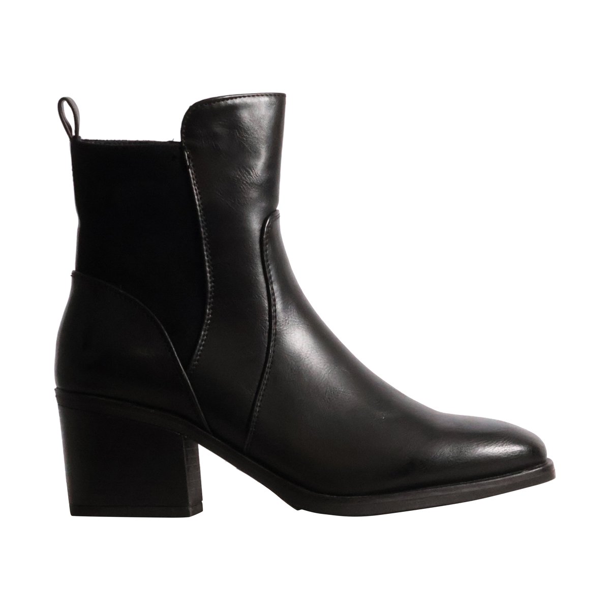 Bottines à Zip noir, THE DIVINE FACTORY