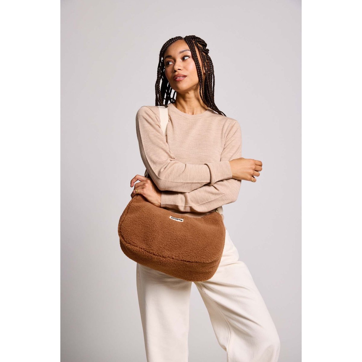 Sac ROSA brun, HINDBAG