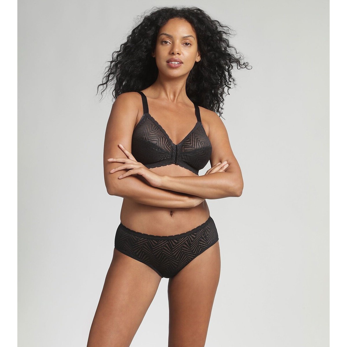 Soutien especial costas, Ideal Posture preto , PLAYTEX