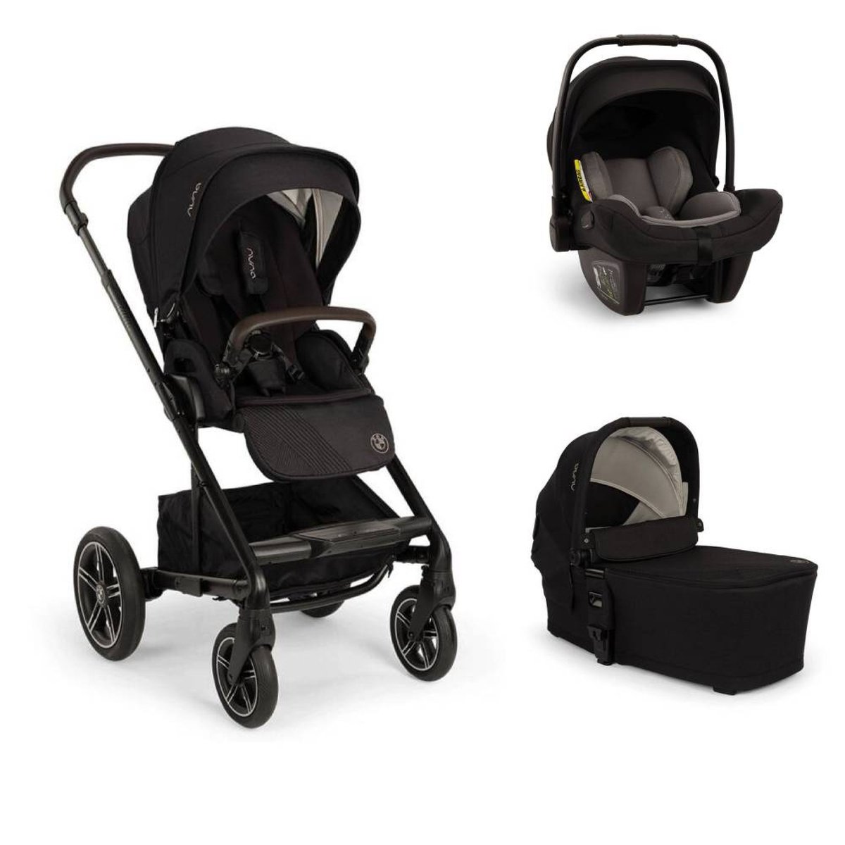 Pack poussette trio Mixx Next + Pipa Next noir, NUNA