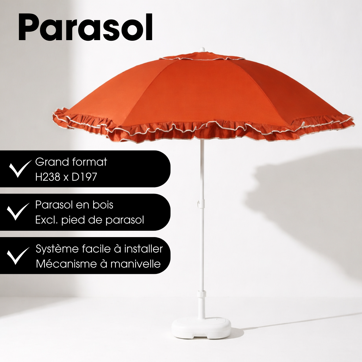 Parasol terra, MICA DECORATIONS