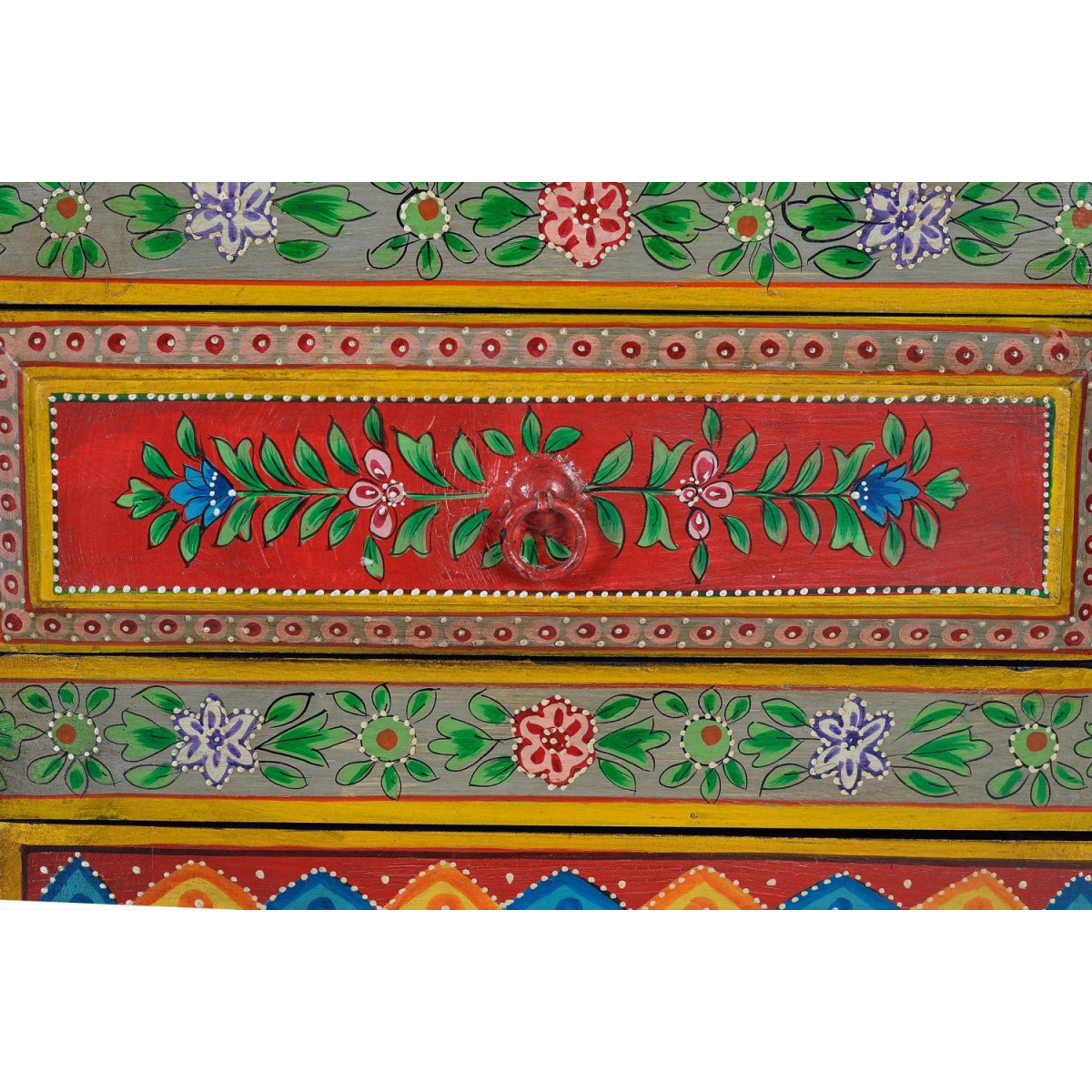 Buffet 3 tiroirs multicolore, DECORATION D’AUTREFOIS