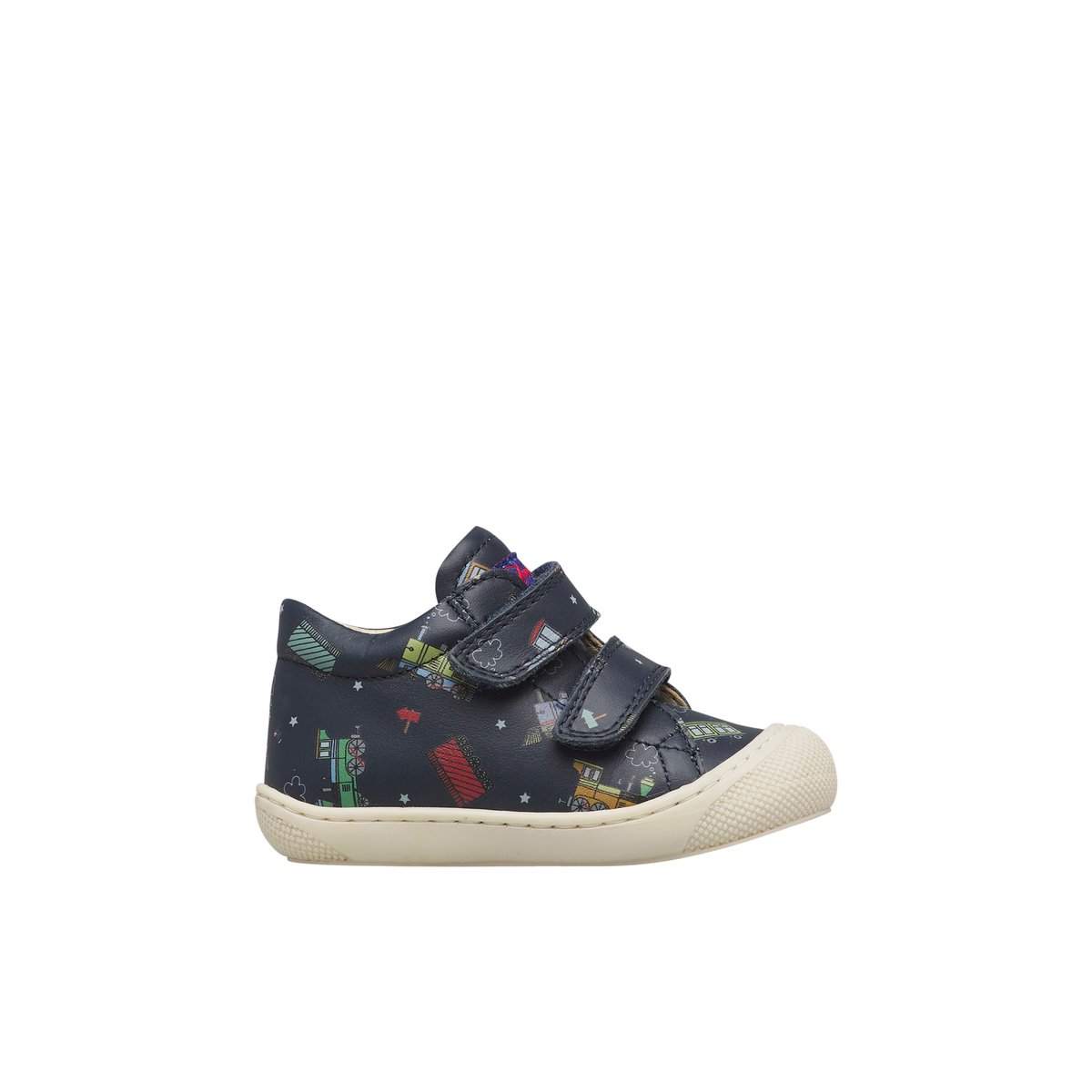 Chaussures premiers pas en cuir COCOON VL marine-, NATURINO