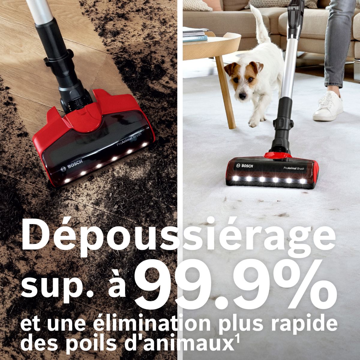 Aspirateur balai Unlimited ProAnimal BCS711PET couleur unique, BOSCH