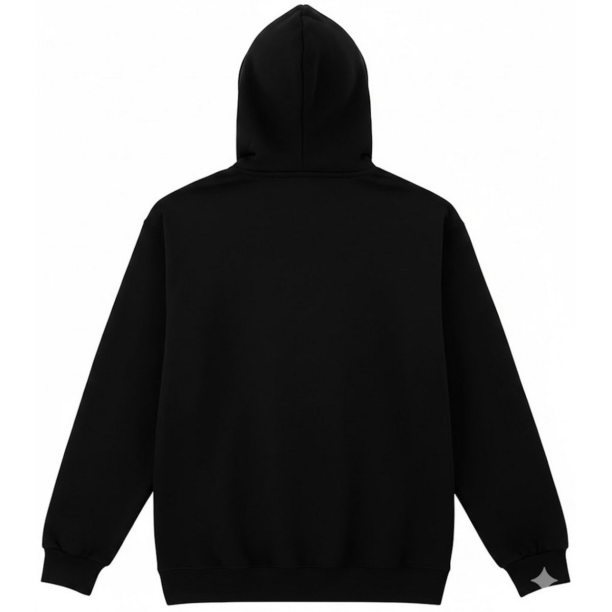 Sweat uni à capuche HAMMER MAXWEIGHT noir, GILDAN
