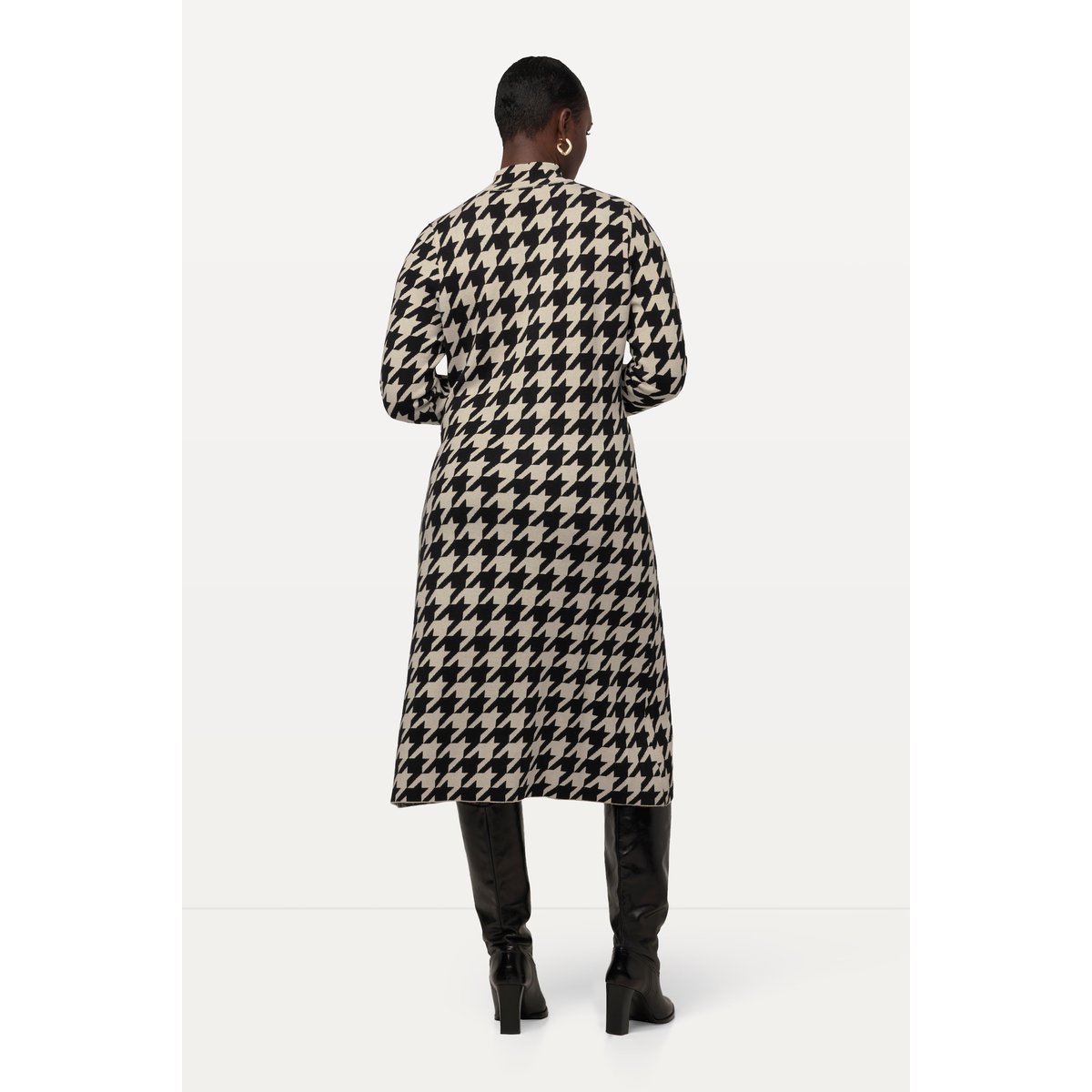 Robe midi en maille vanille, ULLA POPKEN