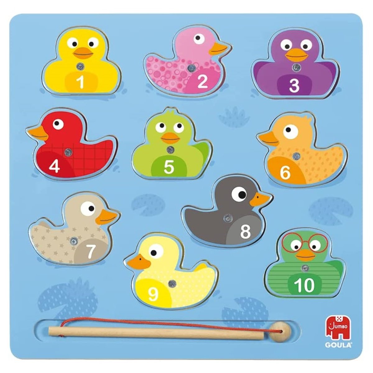 Puzzle magnétique Canards bleu, GOULA