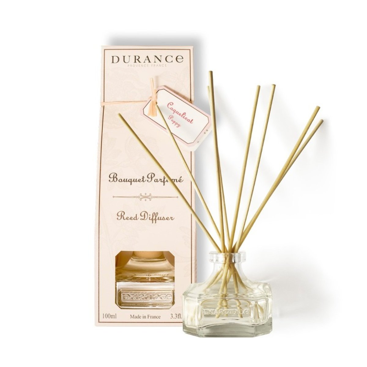 Diffuseur de parfum COQUELICOT couleur unique, DURANCE