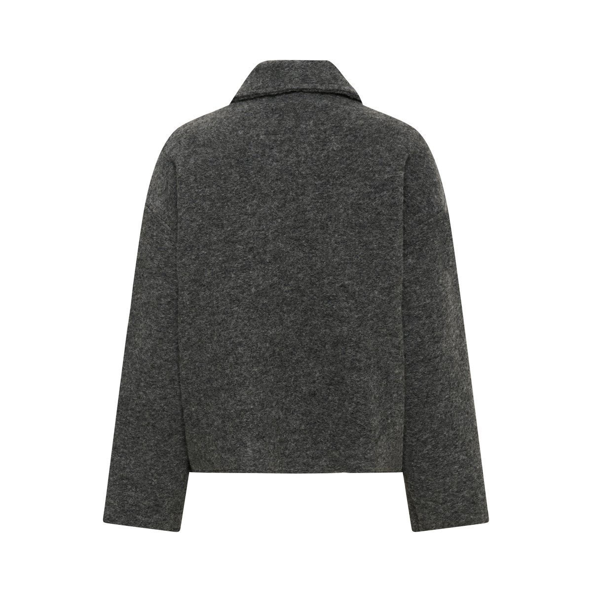 Manteau gris mid grey melange, CULTURE
