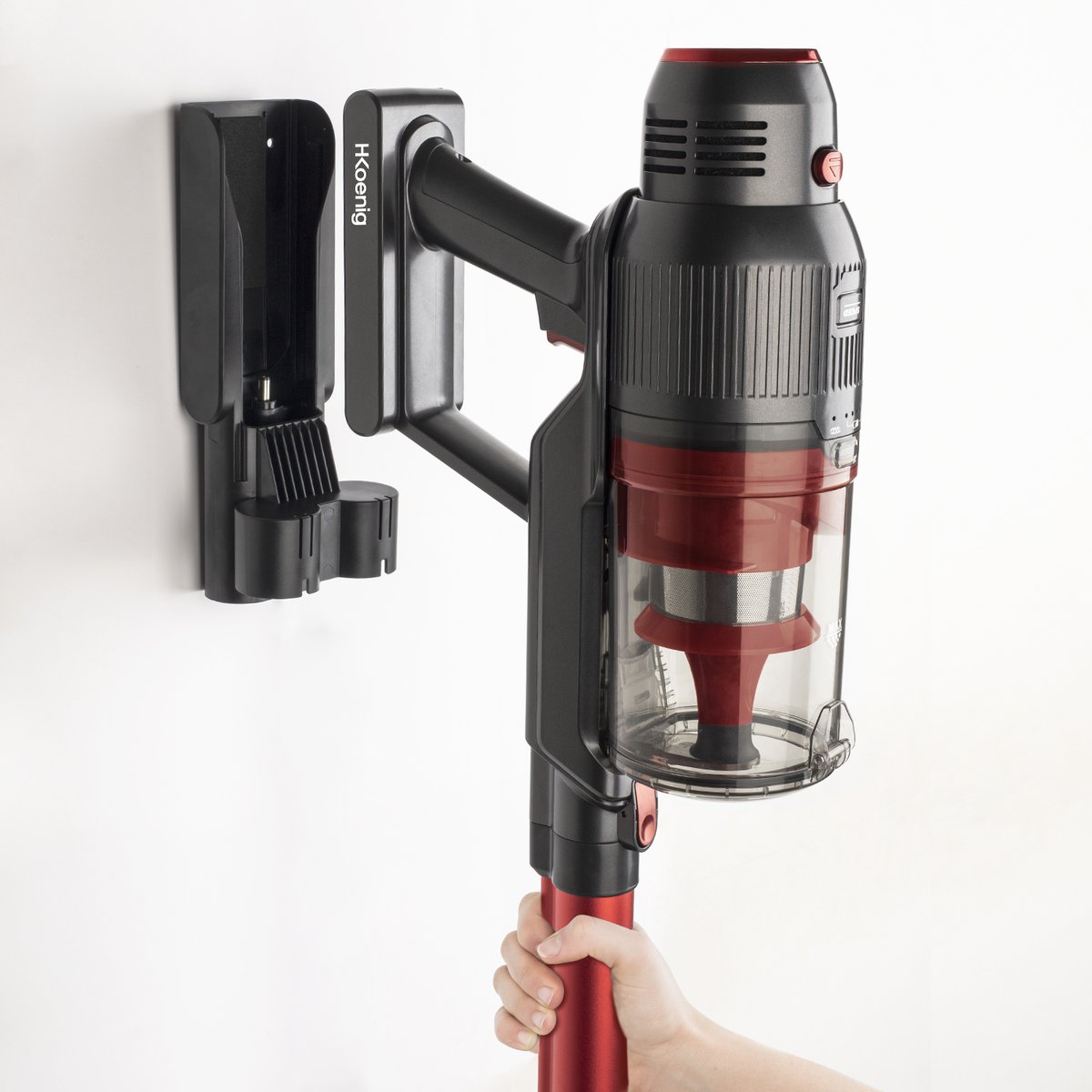 aspirateur 2 en 1 sans fil fullpower - upx18 rouge, H.KOENIG