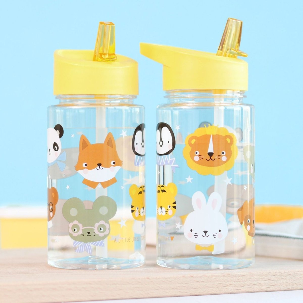 Gourde enfant 450 ml couleur unique, A LITTLE LOVELY COMPANY