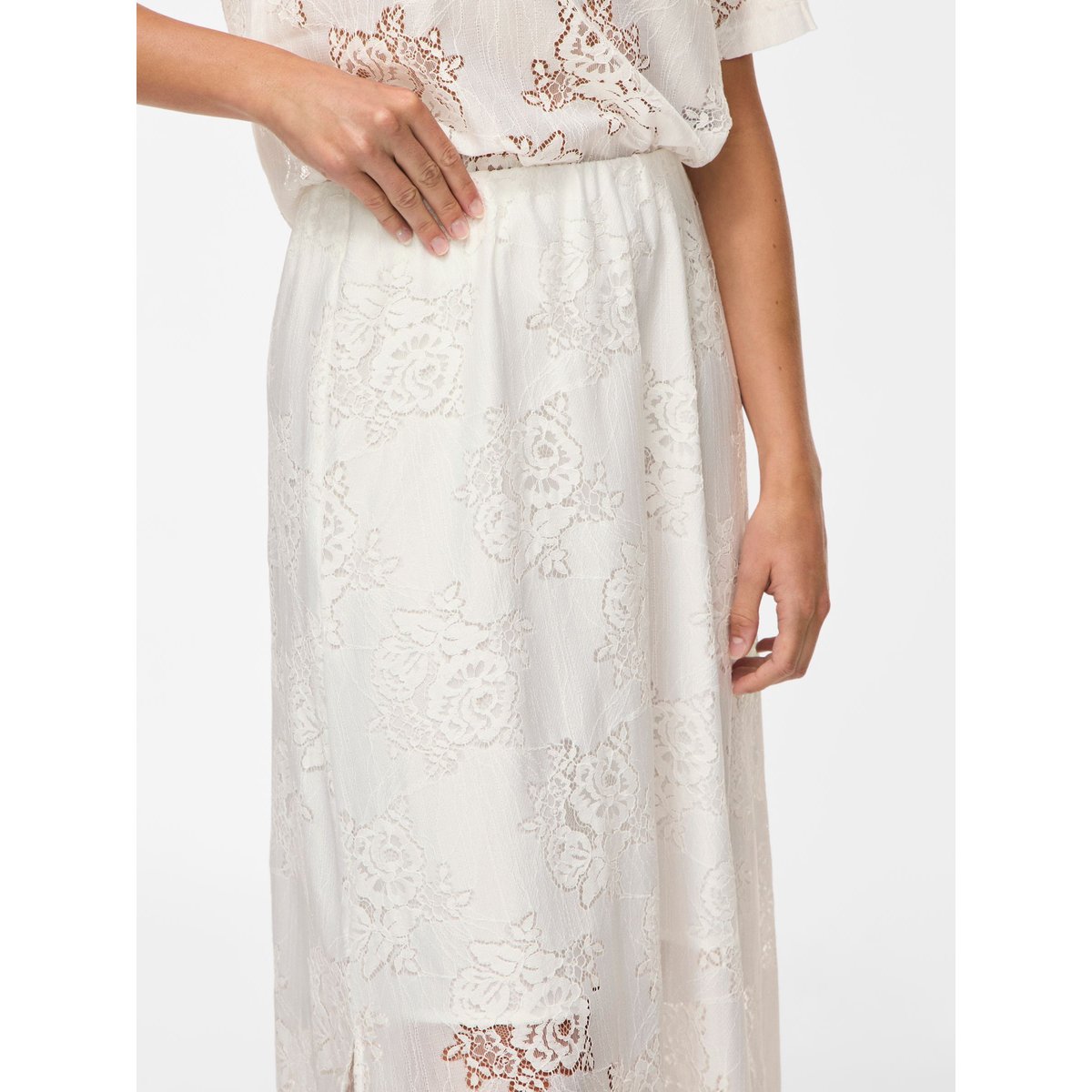 Jupe Longue blanc - snow white1, VILA