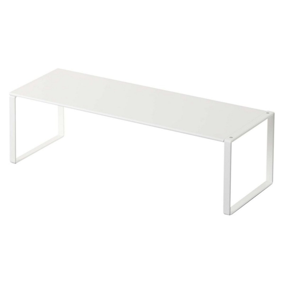 Etagère à chaussures extensible gain de place  Frame blanc, YAMAZAKI