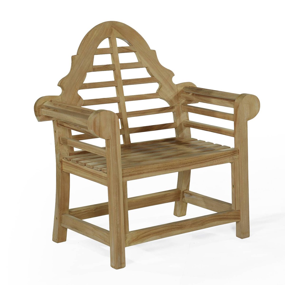 Fauteuil en teck massif Marlborough naturel, TECK ATTITUDE