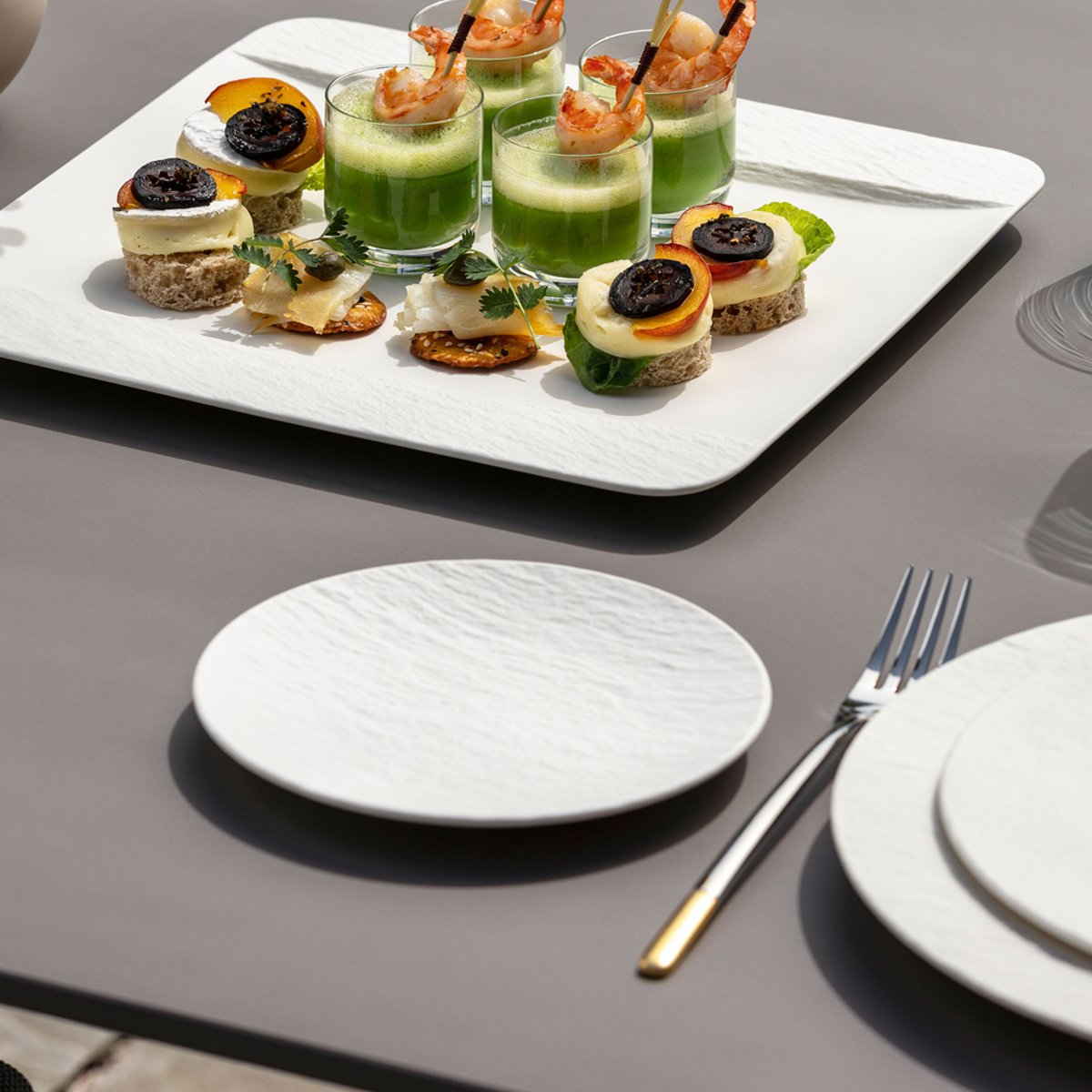 Assiette À Pain 6 Pièces MANUFACTURE blanc, VILLEROY & BOCH