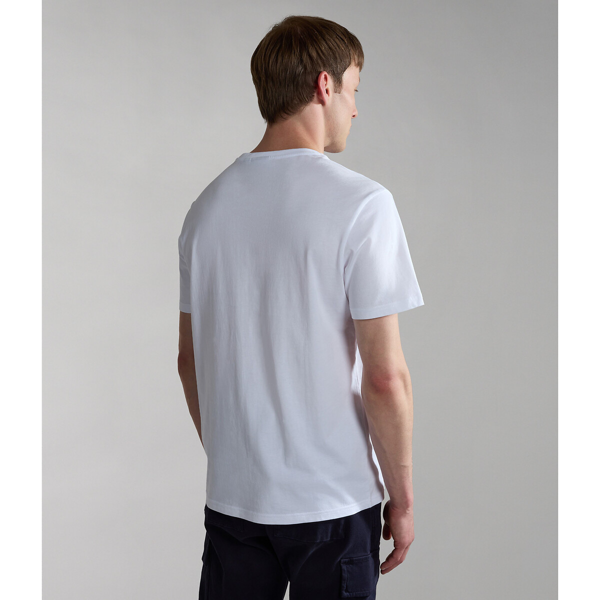 T-shirt maniche corte Salis bianco, NAPAPIJRI