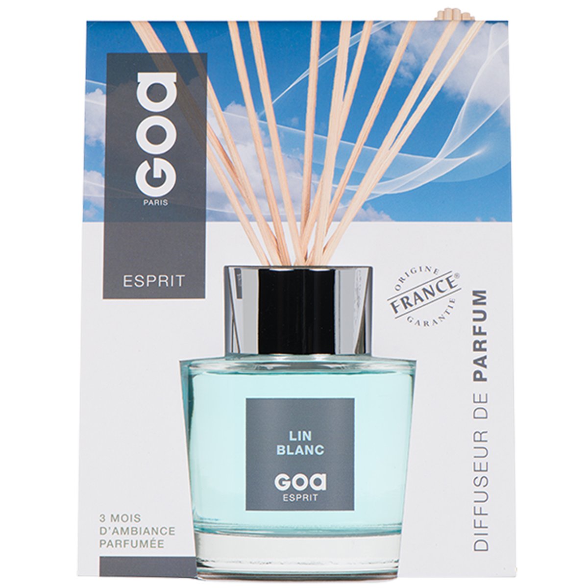 Parfum d'intérieur - Goatier Esprit lin blanc 200 ml multicolore, GOA