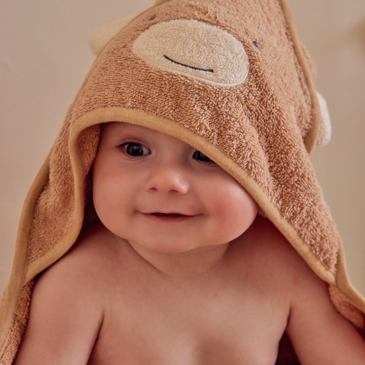 Cape de bain beige, NOUKIE'S