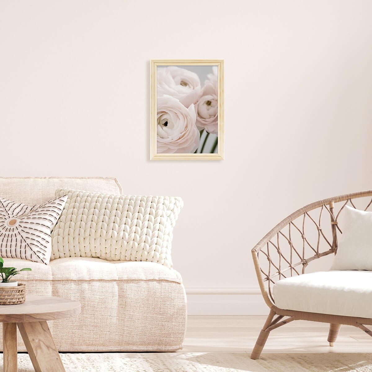 Cadre Photo En Bois Massif Fsc CIRCEE AUTHENTIC bois brut, CEANOTHE